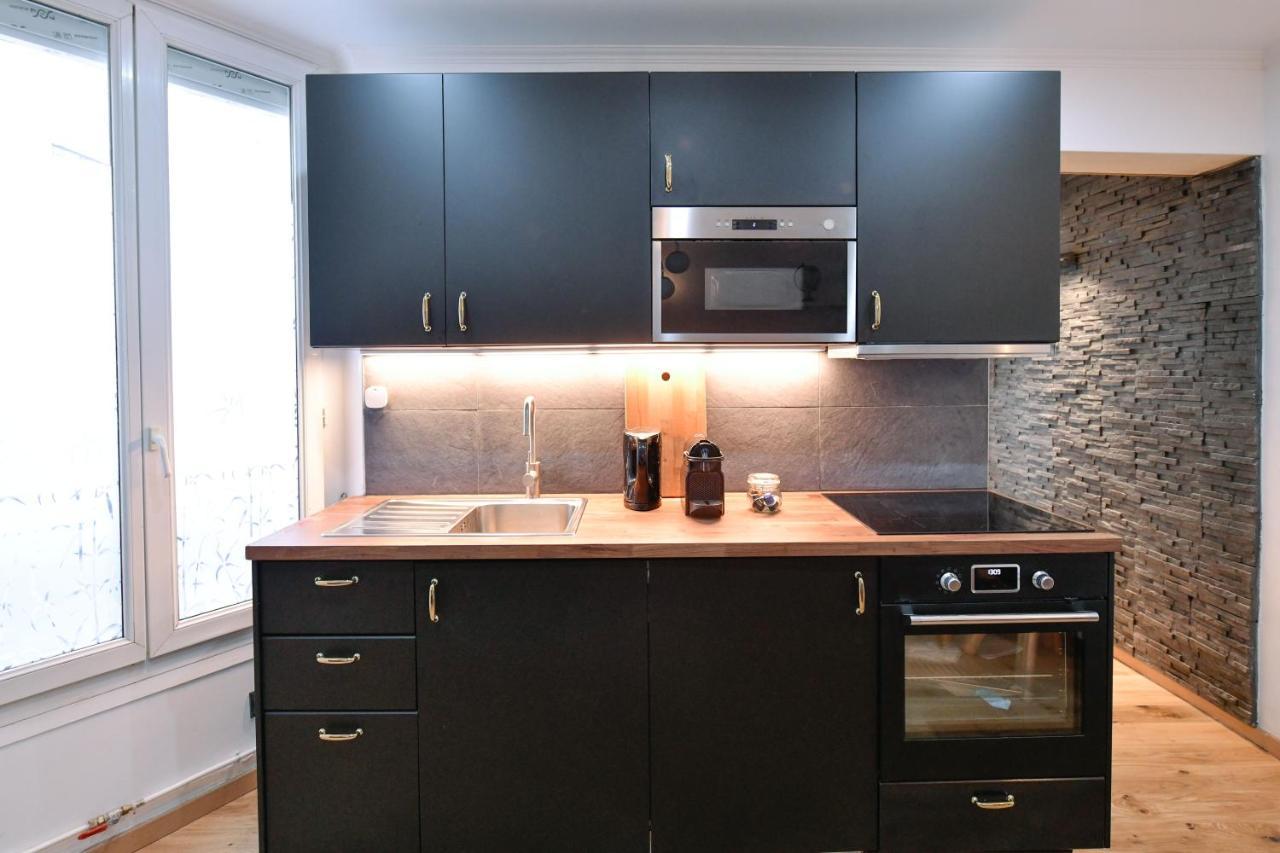 Paris La Villette - Charming Apartment 2 Rooms Luaran gambar